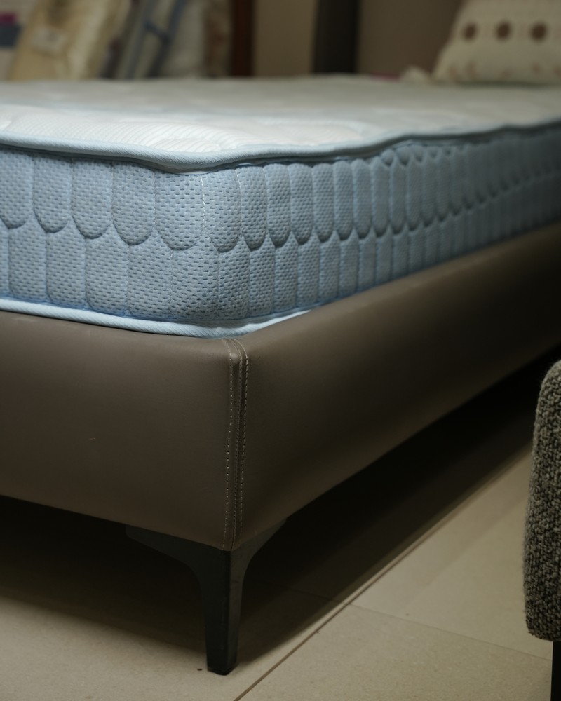 Mattress detail at the Drape Shoppe showroom